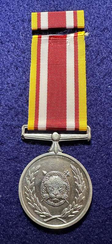 SA Military Decorations & Medals - Bophuthatswana General Service Medal - Full Size - Numbered
