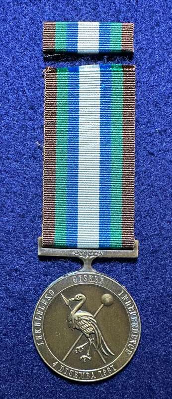 SA Military Decorations & Medals - Ciskei Independence Medal - Full Size