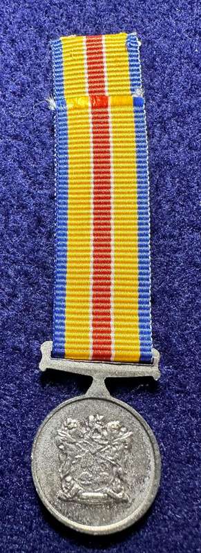 SA Military Decorations & Medals - MK/APLA South Africa Service Medal - Miniature