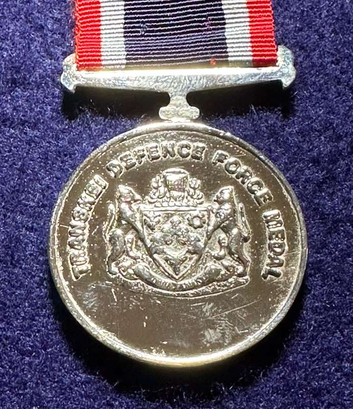 SA Military Decorations & Medals - Transkei Defence Force Medal - Full Size