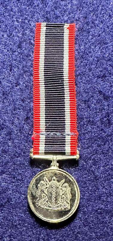 SA Military Decorations & Medals - Transkei Defence Force Medal - Miniature Medal