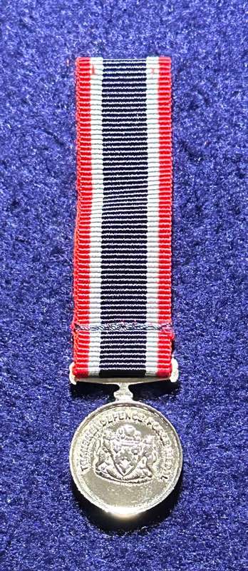 SA Military Decorations & Medals - Transkei Defence Force Medal - Miniature Medal