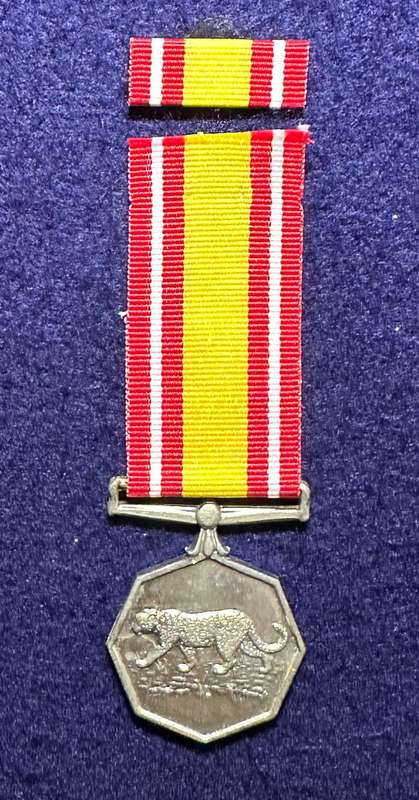 SA Military Decorations & Medals - Bophuthatswana Nkwe Medal - Full Size - Numbered 230