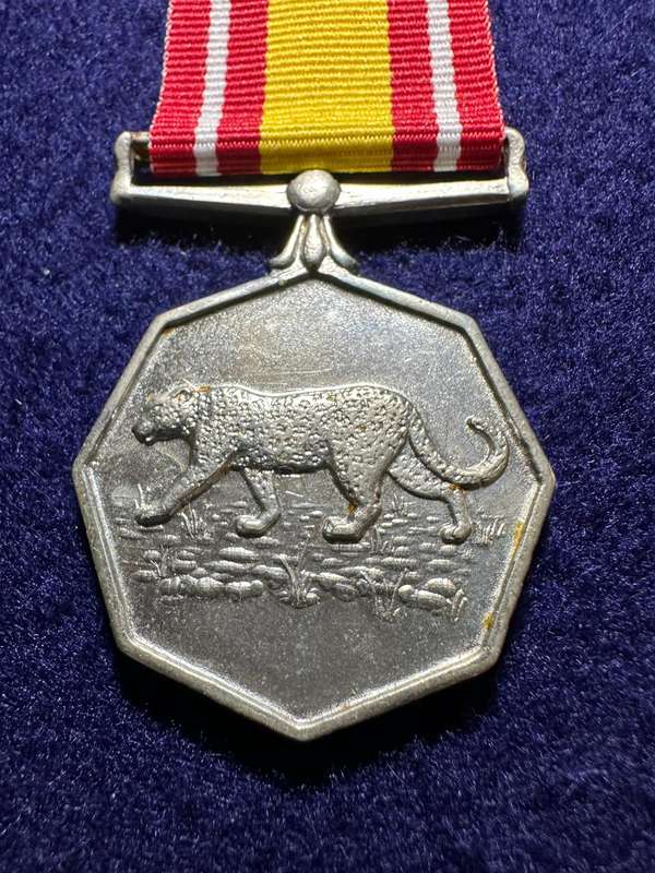SA Military Decorations & Medals - Bophuthatswana Nkwe Medal - Full Size - Numbered 230