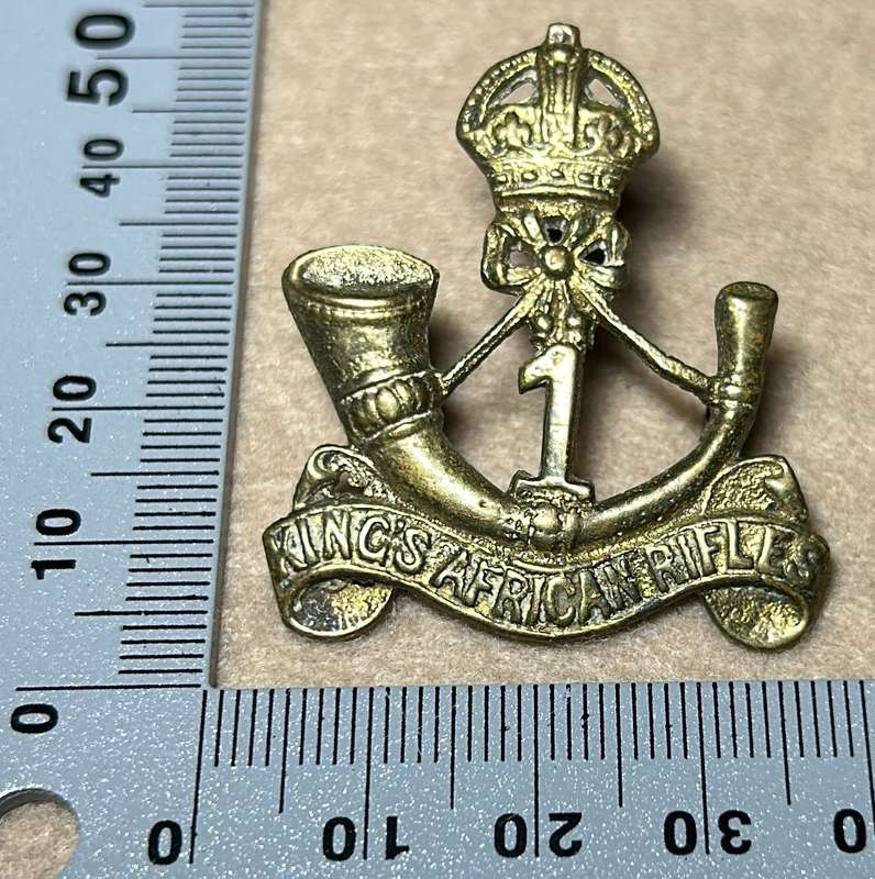 RHODESIA KINGS AFRICAN RIFLES - 1st Battalion KAR KC
