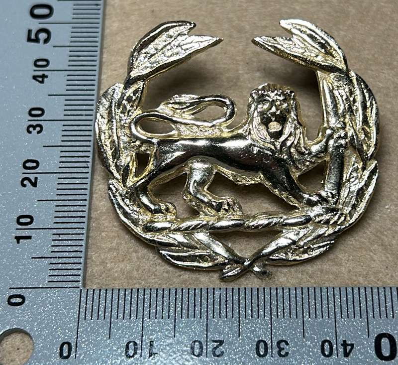 RHODESIA KINGS AFRICAN RIFLES - WARRANT OFFICER BADGE