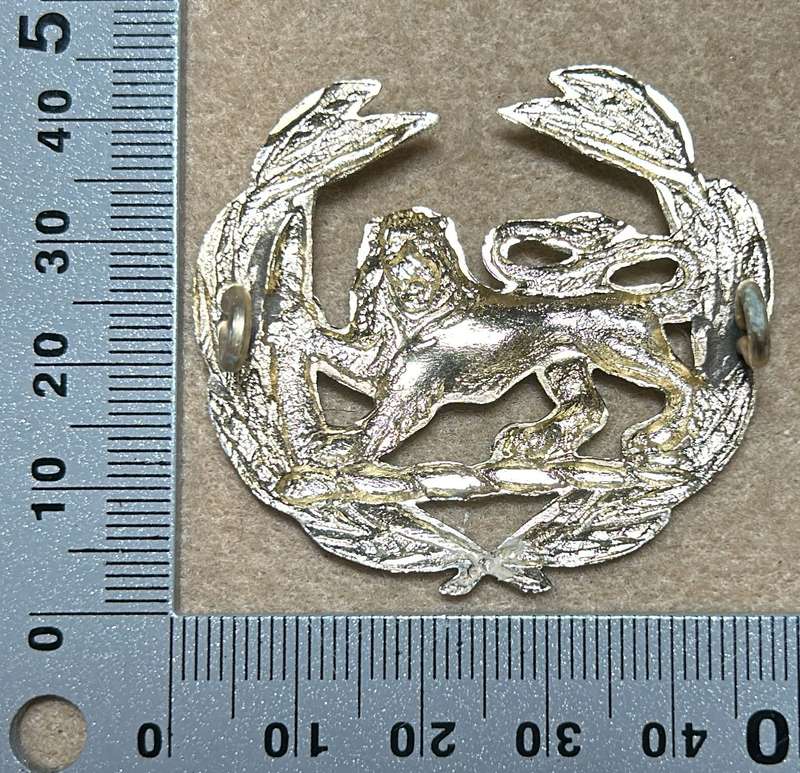 RHODESIA KINGS AFRICAN RIFLES - WARRANT OFFICER BADGE