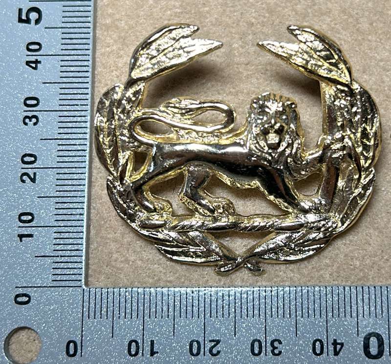 RHODESIA KINGS AFRICAN RIFLES - WARRANT OFFICER BADGE