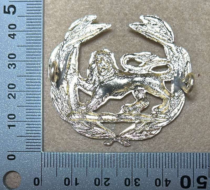RHODESIA KINGS AFRICAN RIFLES - WARRANT OFFICER BADGE