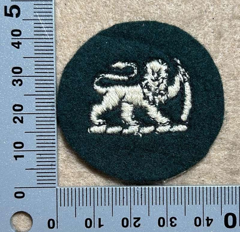 RHODESIA GENERAL ARMY - WO RANK BADGE