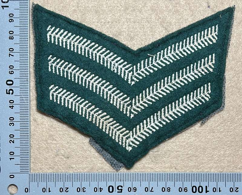 RHODESIA GENERAL ARMY - SGT RANK