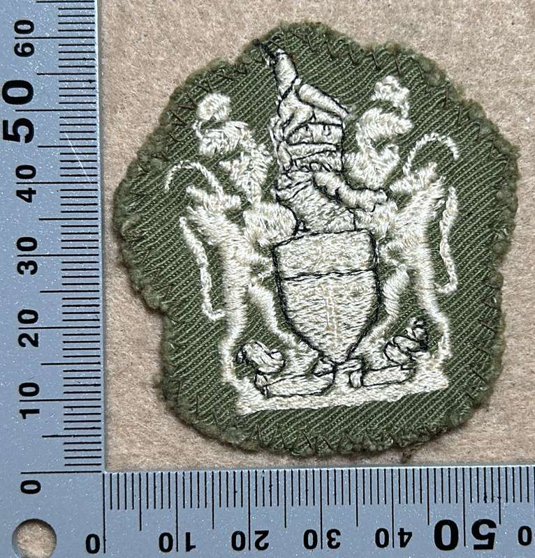 RHODESIA GENERAL ARMY - WARRANT OFFICER CLASS 1