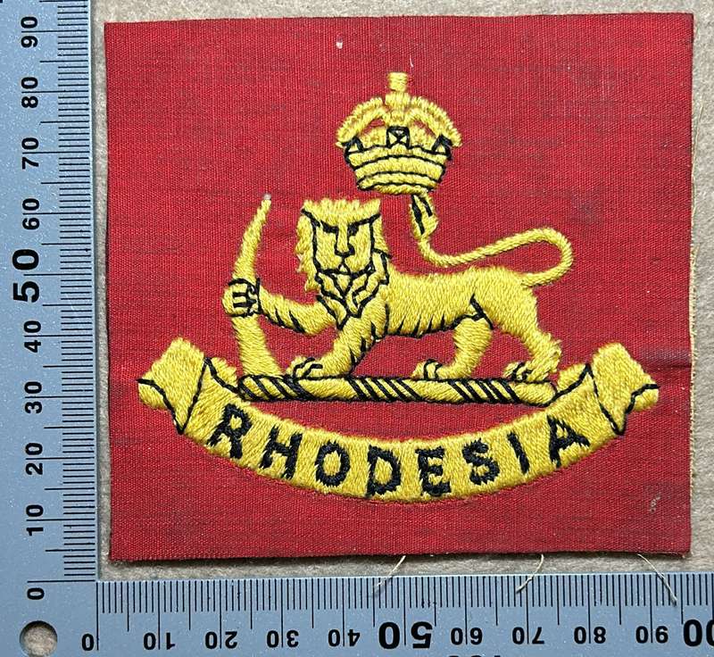 RHODESIA ARMY SERVICES CORPS - BLAZER BADGE