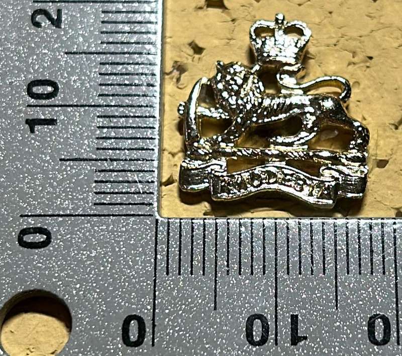 RHODESIA ARMY SERVICES CORPS -  MESS DRESS COLLAR QC