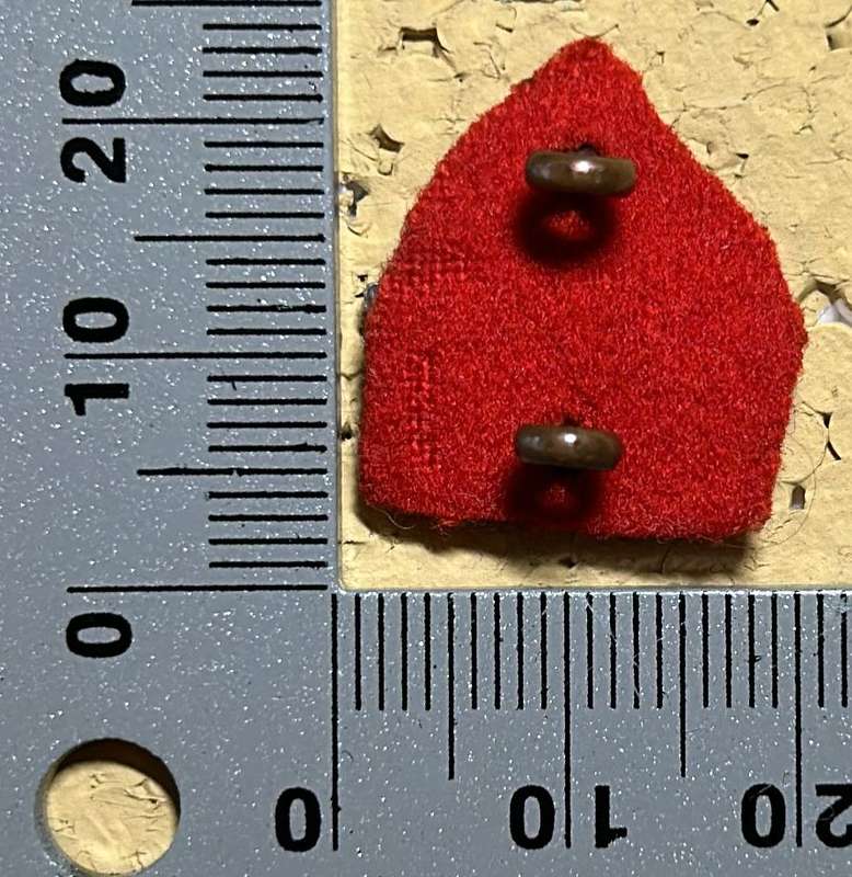RHODESIA ARMY SERVICES CORPS -  MESS DRESS COLLAR KC