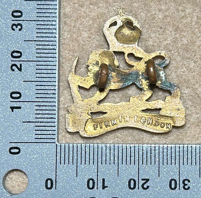 RHODESIA ARMY SERVICES CORPS - KC BADGE 1950-53 - FIRMIN LONDON