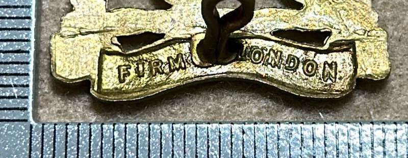 RHODESIA ARMY SERVICES CORPS - KC BADGE 1950-53 - FIRMIN LONDON