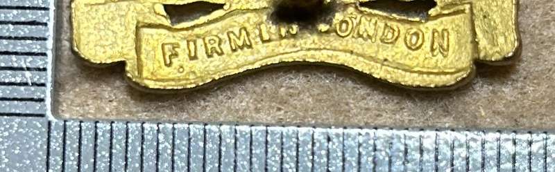 RHODESIA ARMY SERVICES CORPS - KC BADGE 1950-53 - FIRMIN LONDON