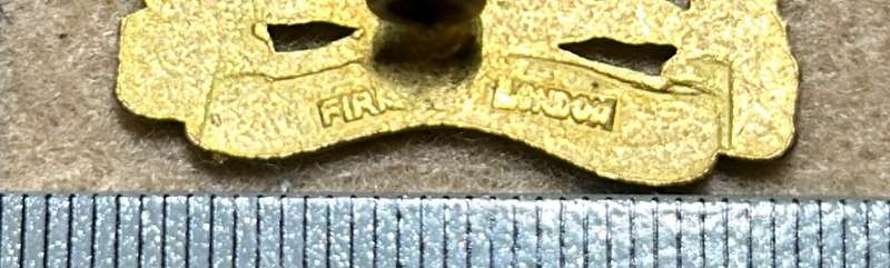 RHODESIA ARMY SERVICES CORPS - KC BADGE 1950-53 - FIRMIN LONDON