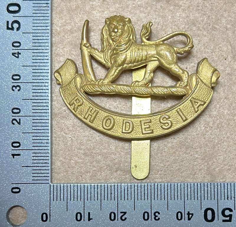 RHODESIA ARMY SERVICES CORPS - BADGE WITH SLIDER - FIRMIN LONDON
