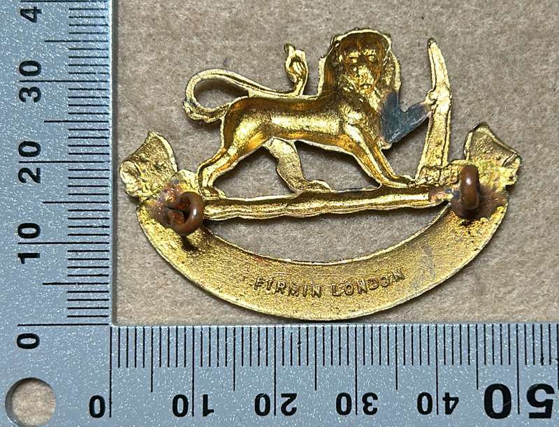 RHODESIA ARMY SERVICES CORPS - BADE - FIRMIN LONDON