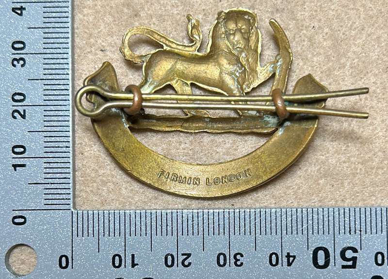 RHODESIA STAFF/ GENERAL SC - CAP BADGE - FIRMIN LONDON