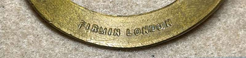 RHODESIA STAFF/ GENERAL SC - CAP BADGE - FIRMIN LONDON
