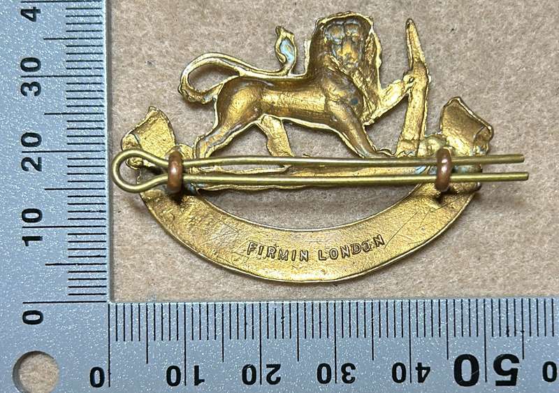 RHODESIA STAFF/ GENERAL SC - BADGE - 1940-50 - FIRMIN LONDON