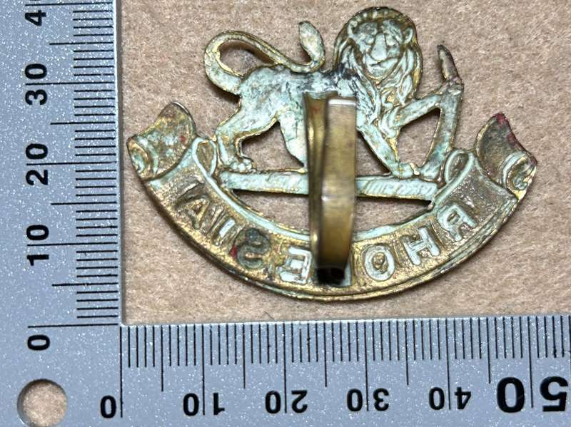 RHODESIA STAFF/ GENERAL SC - BADGE - STAMPED SHEET BRASS - 1926-40 - NARROW SLIDER