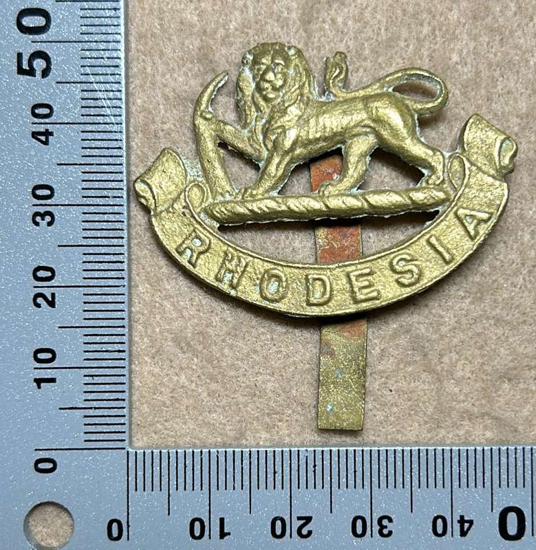 RHODESIA STAFF/ GENERAL SC - BADGE WITH SLIDER