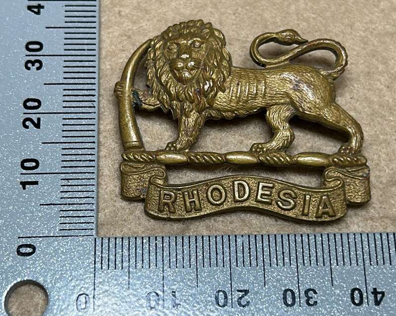 RHODESIA ARMY SERVICES CORPS - BADGE - FIRMIN LONDON