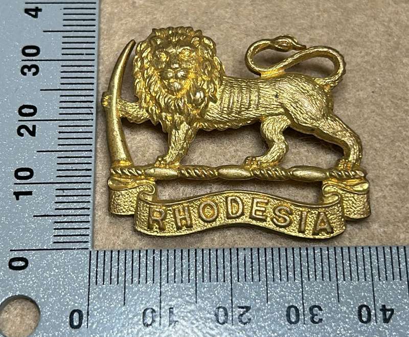 RHODESIA ARMY SERVICES CORPS - BADGE - FIRMIN LONDON