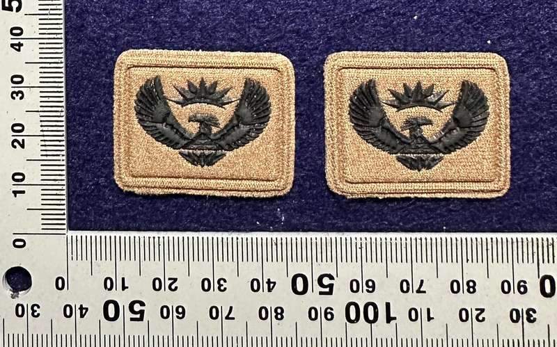 SA ARMY - MAJOR RANK INSIGNIA - PAIR
