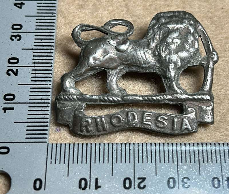 RHODESIA DEFENCE FORCE - COLLAR - 1920-23