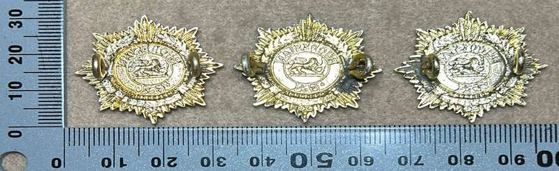 RHODESIA ARMY SERVICES CORPS - COLLAR BADGES - SET OF 3