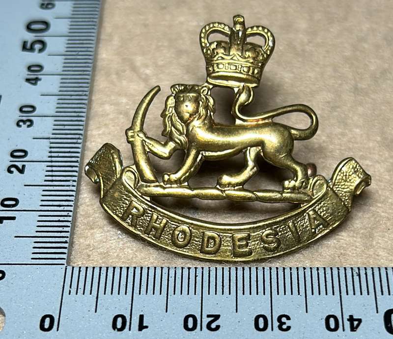 RHODESIA STAFF/ GENERAL SC - BADGE QC