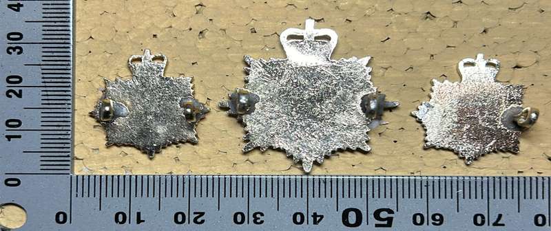 RHODESIA STAFF/ GENERAL SC - CAP AND COLLARS BADGES QC - SET