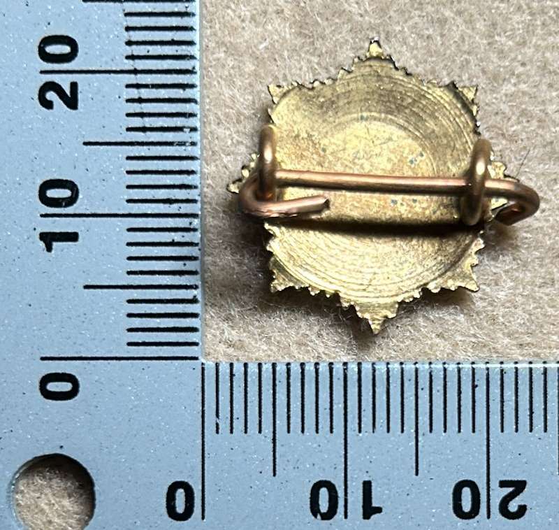 RHODESIA STAFF/ GENERAL SC - COLLARS BADGE BROOCH