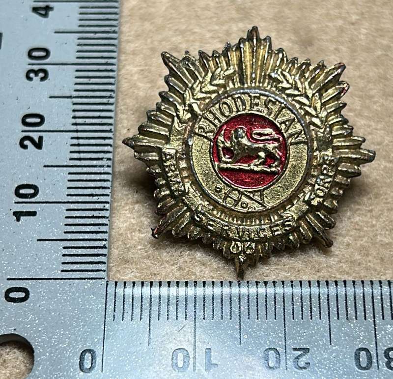 RHODESIA STAFF/ GENERAL SC - COLLARS BADGE / BROOCH
