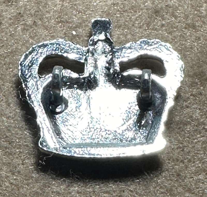 RHODESIA CROWNS AND PIPS - ANNODISED CHROME QC
