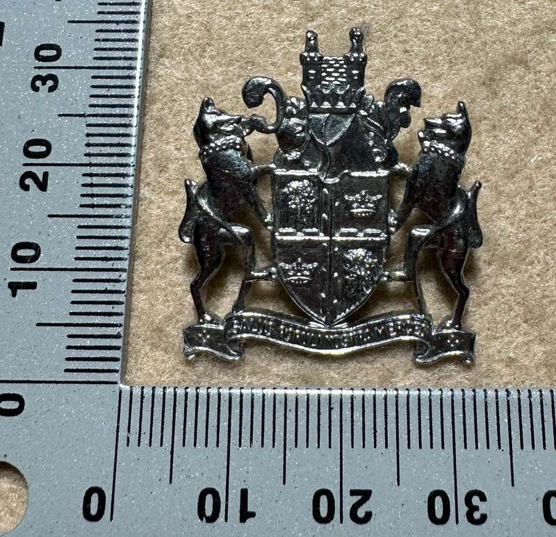 RHODESIA CROWNS AND PIPS - 1 METAL COLLAR WO CLASS 1
