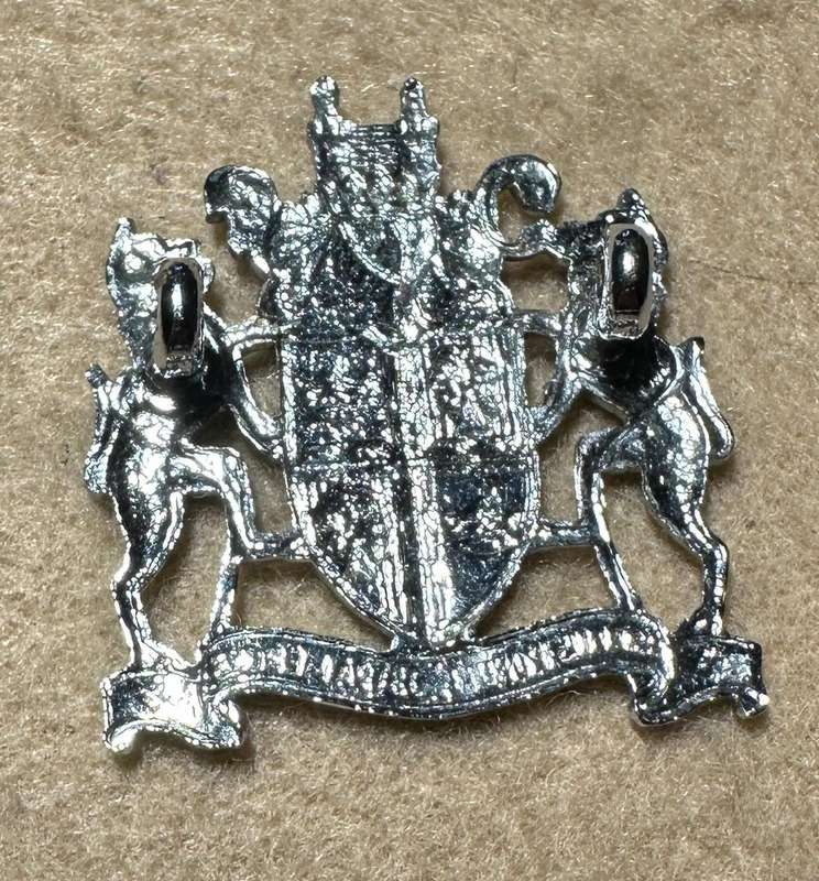 RHODESIA CROWNS AND PIPS - 1 METAL COLLAR WO CLASS 1