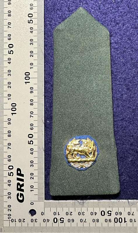 RHODESIA SIGNALS - MAJORS RANK BOARD GREENS