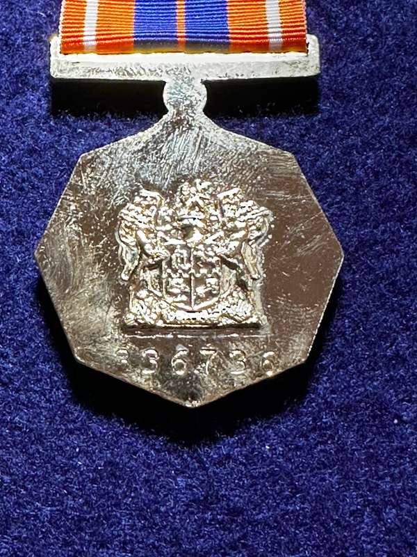 SADF Pro-Patria Medal - Fullsize - No 336736