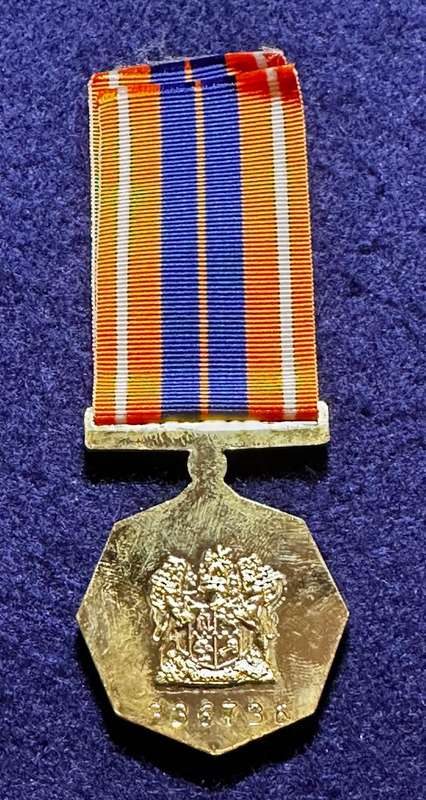 SADF Pro-Patria Medal - Fullsize - No 336736
