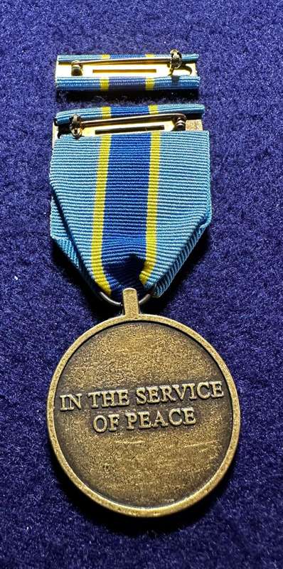 SANDF UN Medal and Bar - Full-size