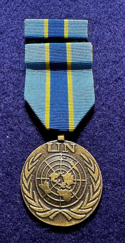 SANDF UN Medal and Bar - Full-size