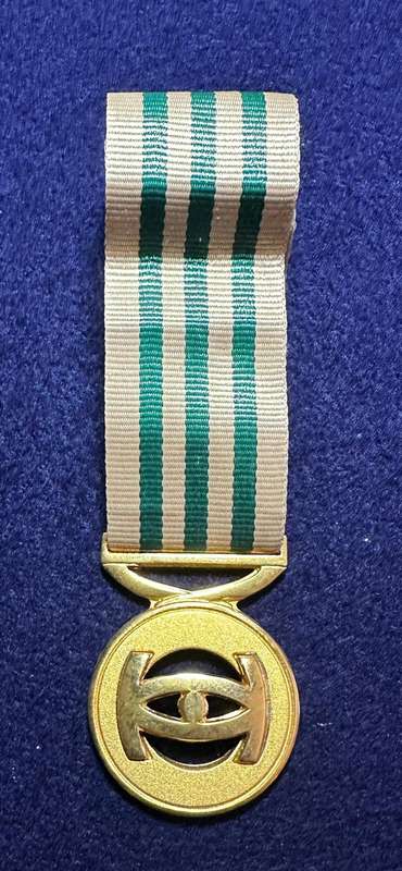 SADF/SANDF Intelligence Services Medal - Loyal Service Gold - Full Size