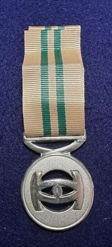 SADF/SANDF Intelligence Services Medal - Loyal Service Silver - Full Size