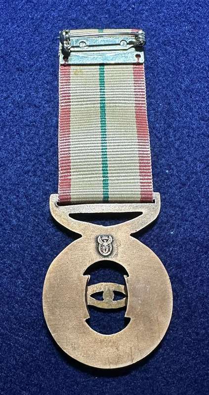 SADF/SANDF Intelligence Services Medal - Distinguished Service Bronze - Fullsize